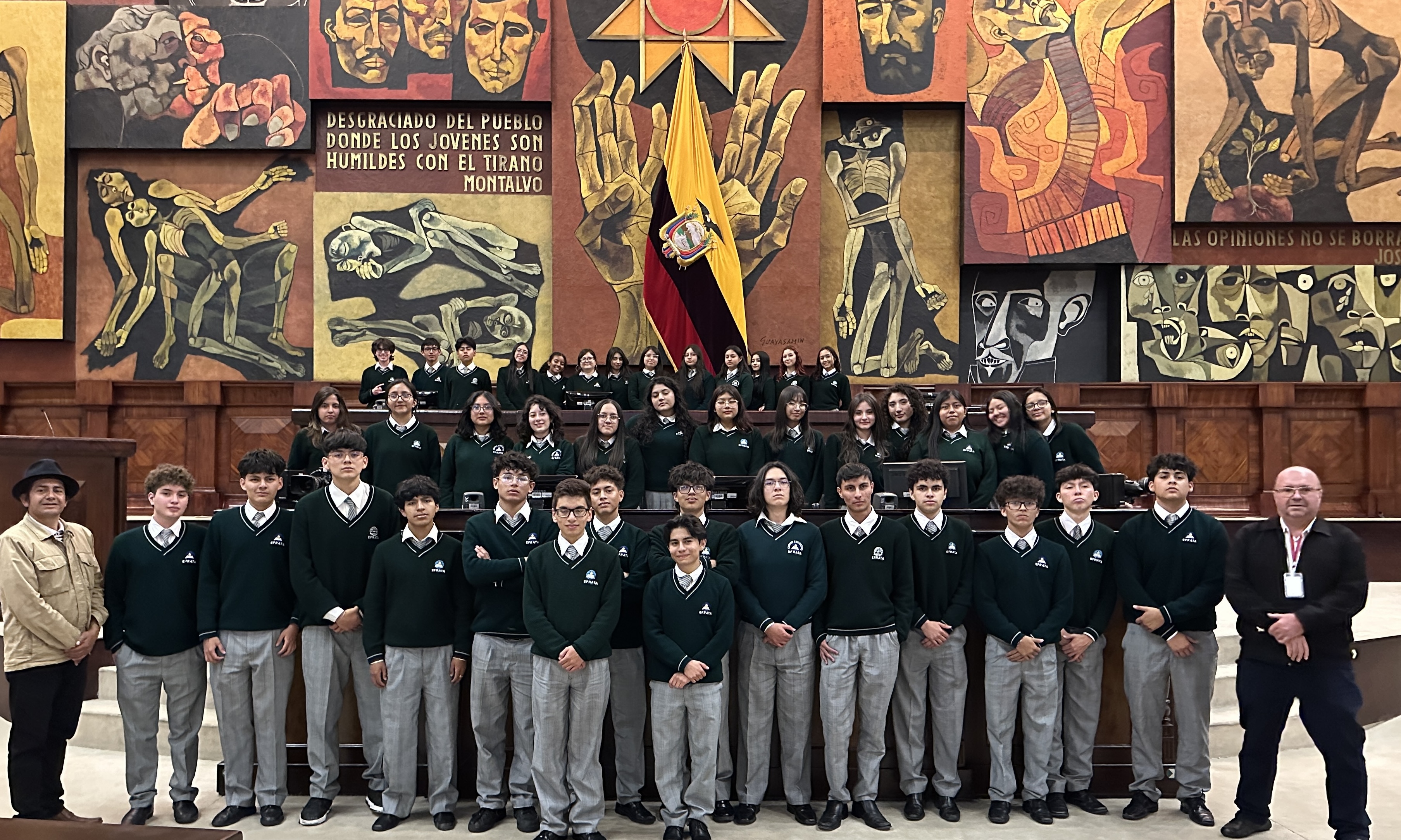 Visita a la Asamblea Nacional